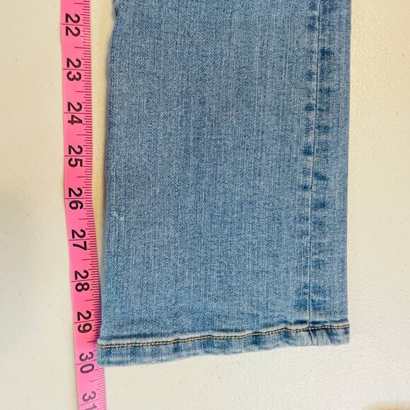 Sundance Blue Denim Straight Leg Medium Wash Embroidered Distressed Jeans W25 - Picture 11 of 11